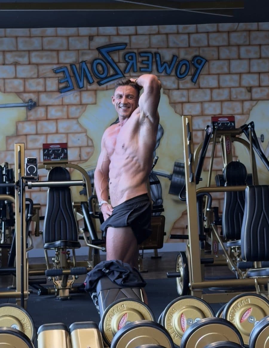 Kevin Elstner nach seiner eigenen Transformation von über 40 Kilo