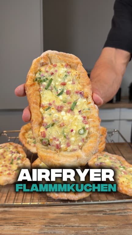 AirFryer Flammkuchen
