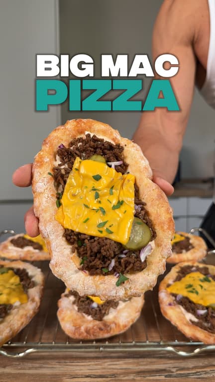 Protein BigMac Pizza