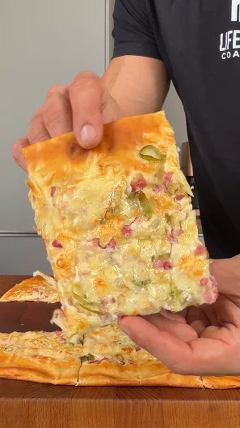 High Protein Flammkuchen