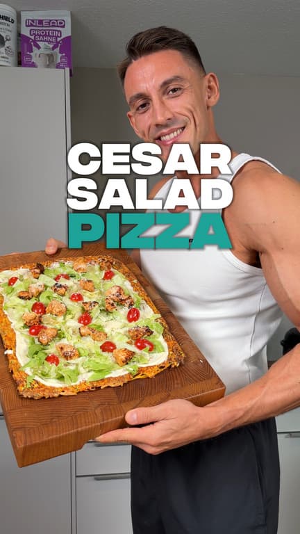 Cesar Salad Pizza