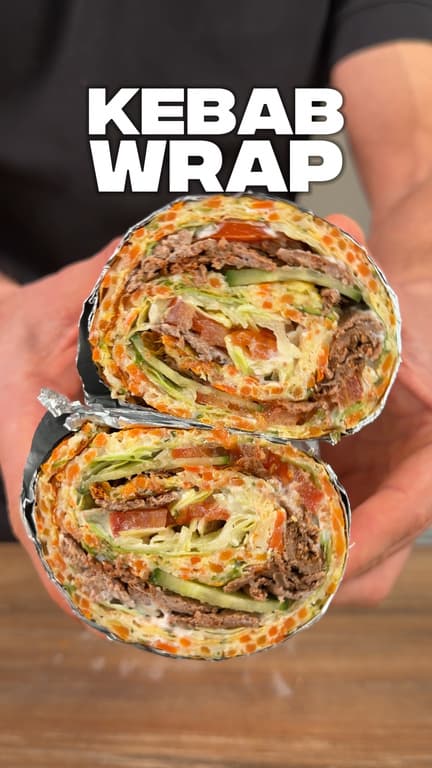 High Protein Döner Wrap