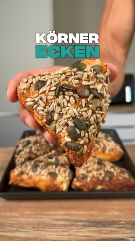 Protein Körner Ecken
