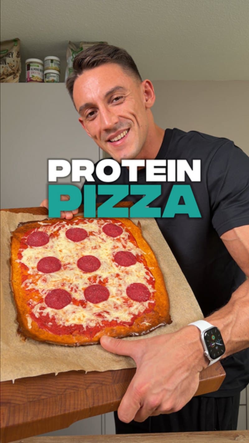 High Protein Pizza