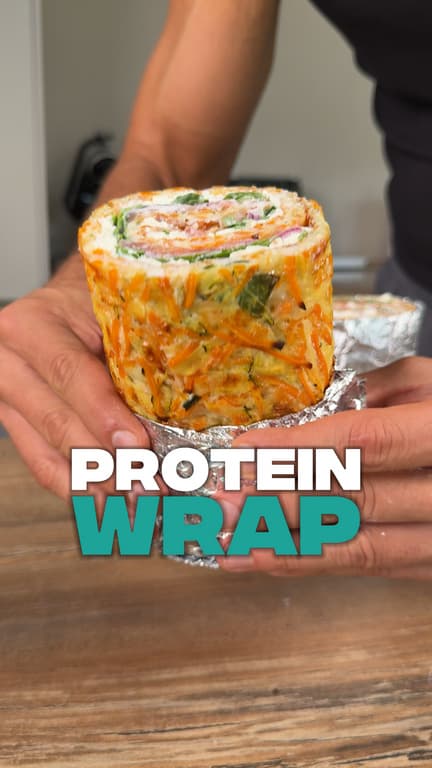 Lachs Protein Wrap