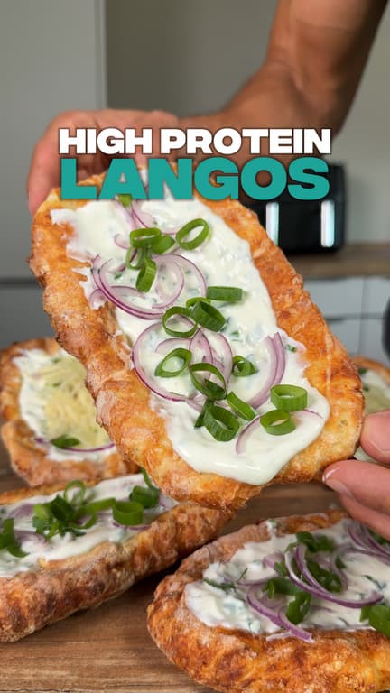 High Protein Langos