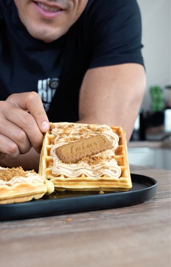 High Protein Lotus Waffel