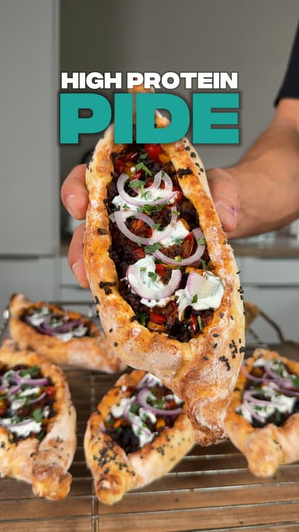 High Protein Pide