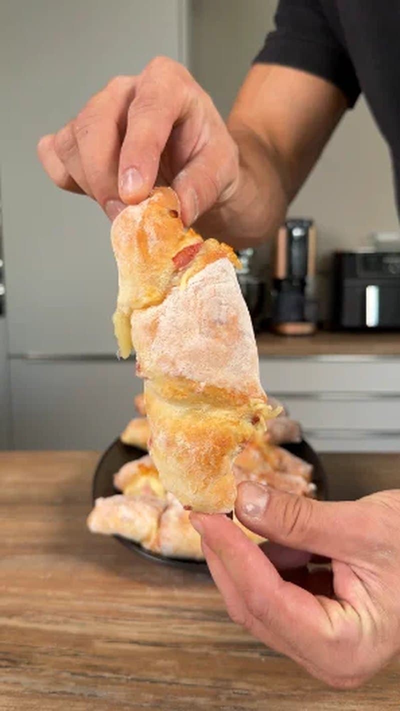 Schinken Käse Hörnchen