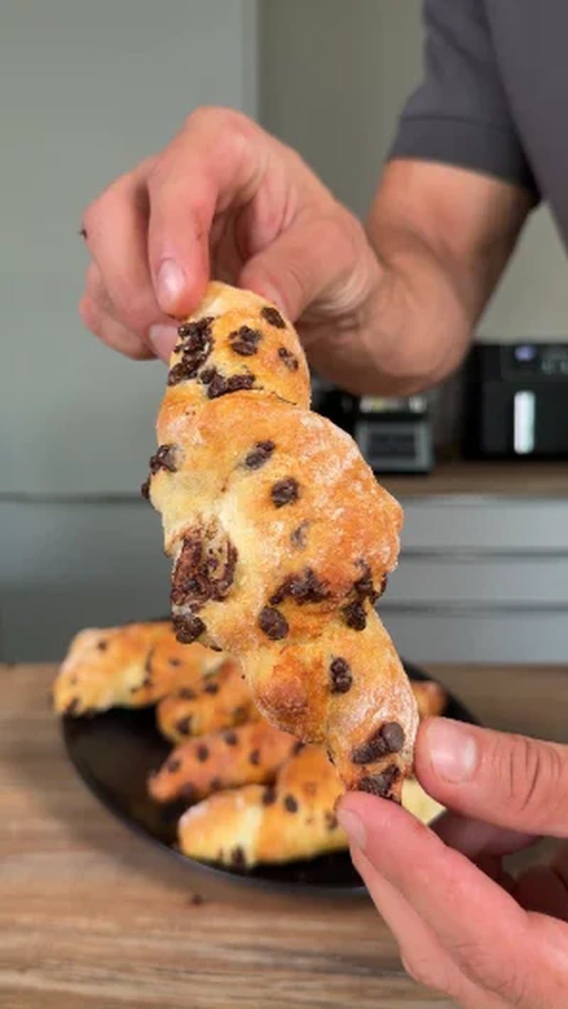 Protein Schoko-Hörnchen